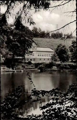 Ak Niederfischbach Sieg Rheinland Pfalz, Tüschebachsmühle