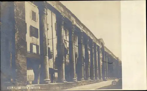 Ak Milano Mailand Lombardia, Colonne di S. Lorenzo