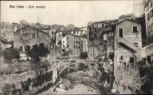 Ak San Remo Ligurien, Citta Vecchia