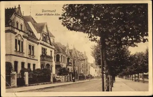 Ak Dortmund im Ruhrgebiet, Kaiser Wilhelm Allee