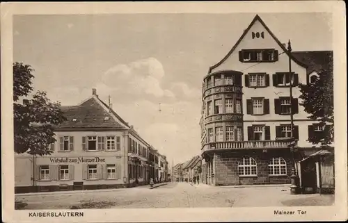 Ak Kaiserslautern, Partie am Mainzer Tor, Wirtschaftszentrum