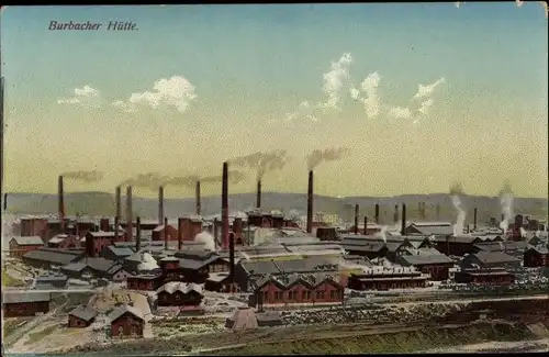 Ak Burbach Saarbrücken, Blick auf die Burbacher Hütte