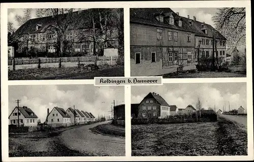 Ak Koldingen Pattensen an der Leine, DRK Schule, Siedlung