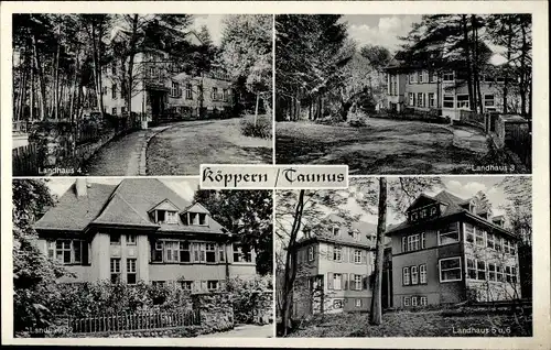 Ak Köppern Friedrichsdorf Taunus, Landhaus 2, 3, 4, 5 u. 6