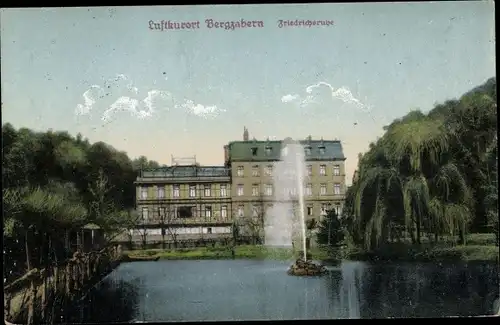 Ak Bad Bergzabern an der Weinstraße Pfalz, Friedrichsruhe