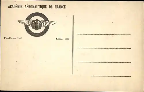 Ak Academie Aeronautique de France, Salle des Cours, Vois d'initiation