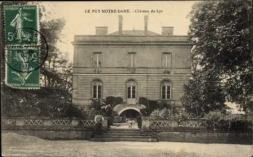 Ak Le Puy Notre Dame Maine et Loire, Chateau du Lys