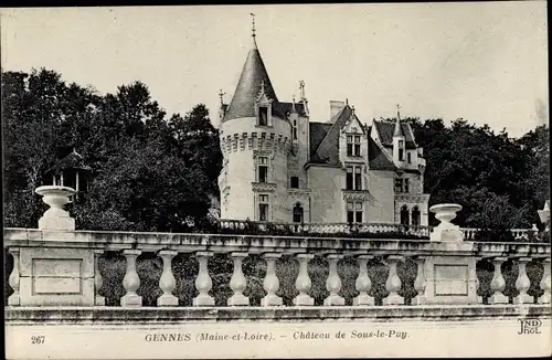 Ak Gennes Maine et Loire, Chateau de Sous le Puy