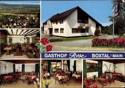 Ak Boxtal Freudenberg am Main, Gasthof Rose
