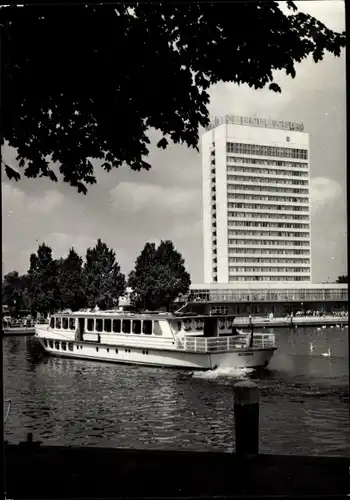 Ak Potsdam in Brandenburg, Interhotel, Dampfer