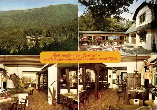 Ak Wachenheim a.d. Haardt an der Weinstraße Pfalz, Forsthaus Rotsteg