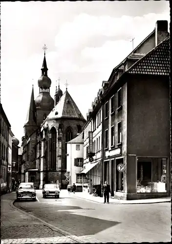 Ak Sankt Wendel im Saarland, Dom, Hauptstraße