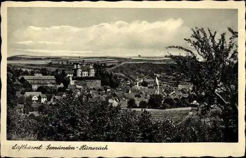 Ak Gemünden im Hunsrück, Gesamtansicht