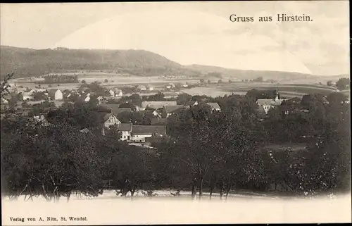 Ak Namborn im Saarland, Hirstein, Gesamtansicht