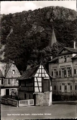 Ak Bad Münster am Stein Ebernburg, Historischer Winkel