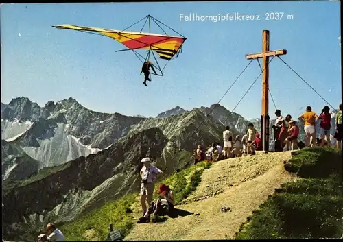 Ak Oberstdorf im Oberallgäu, Fellhorngipfelkreuz