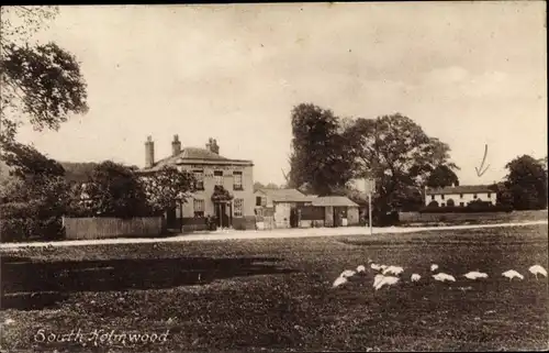 Ak South Holmwood Surrey England, Ortsansicht