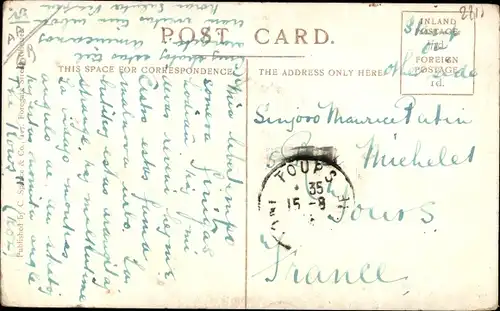 Ak Chester Cheshire England, The Cross