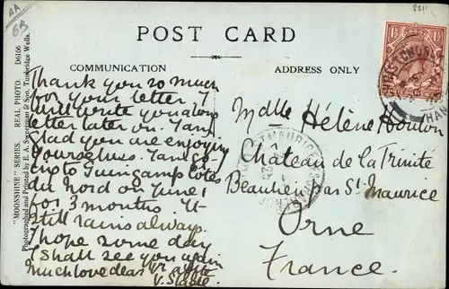 Ak Christchurch Dorset England, Wasserpartie, Ruderboote