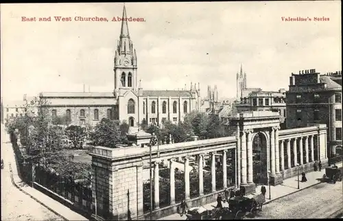 Ak Aberdeen Schottland, East and West Churches