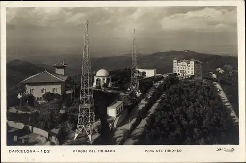 Ak Barcelona Katalonien Spanien, Parc del Tibidabo