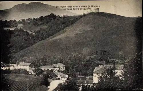 Ak Dancharinea Dantxarinea Navarra, Antigua torre de guerra