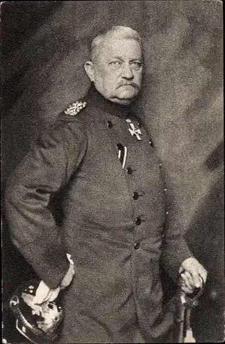 Ak Generalfeldmarschall Paul von Hindenburg, Deutsches Soldatenheim