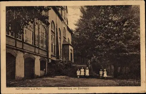 Ak Hattingen an der Ruhr, Schulenburg am Stadtwald