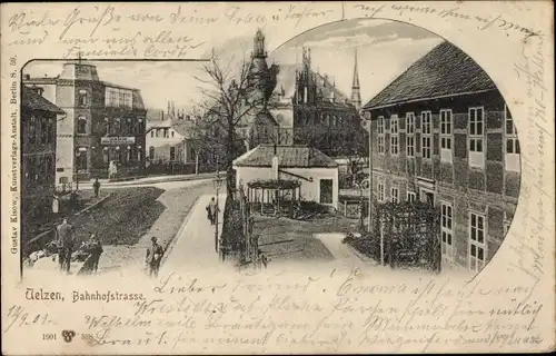 Ak Uelzen in Niedersachsen, Bahnhofstraße