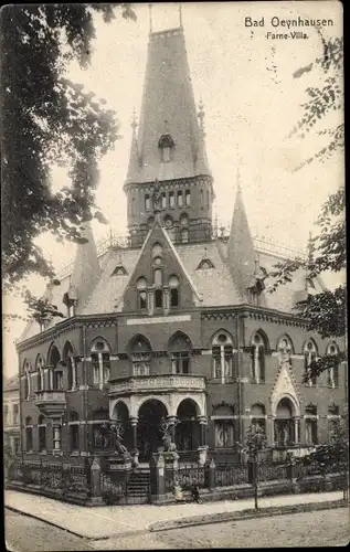 Ak Bad Oeynhausen in Westfalen, Farne Villa