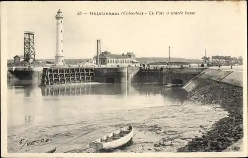 Ak Ouistreham Calvados, Le Porte a maree basse