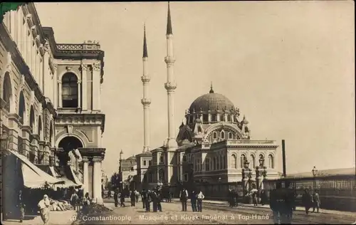 Ak Konstantinopel Istanbul Türkei, Mosquée et Kiosk Impérial à Top Hané