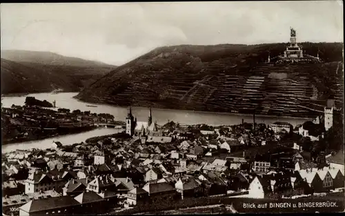 Ak Bingerbrück Bingen am Rhein, Totale