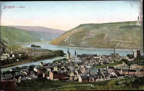 Ak Bingerbrück Bingen am Rhein, Gesamtansicht