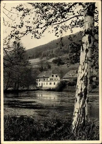 Ak Rippberg Walldürn im Odenwald, Hammersee, Gasthaus