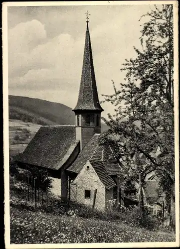 Ak Rippberg Walldürn im Odenwald, Kirche St. Sebastian