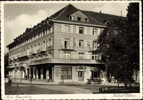 Ak Bad Mergentheim in Tauberfranken, Kurhotel Viktoria