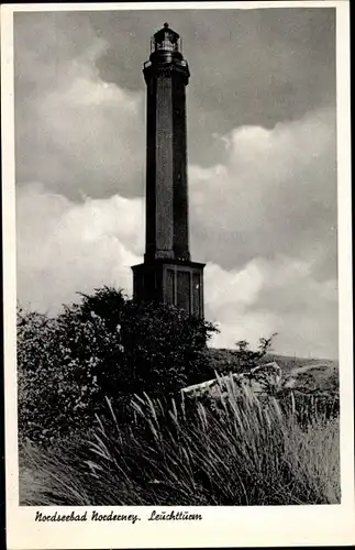 Ak Norderney in Ostfriesland, Leuchtturm