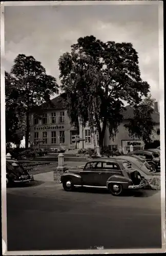 Ak Ostseebad Timmendorfer Strand, Seeschlösschen, Autos