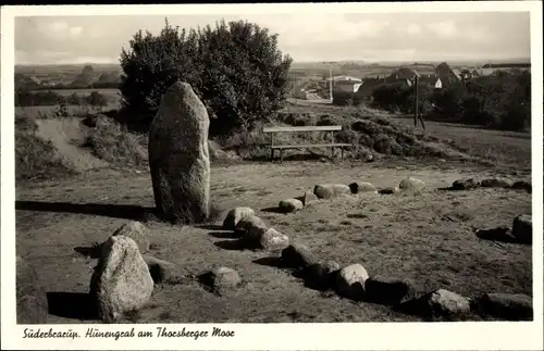 Ak Süderbrarup, Hünengrab am Thorsberger Moor, Steinkreis