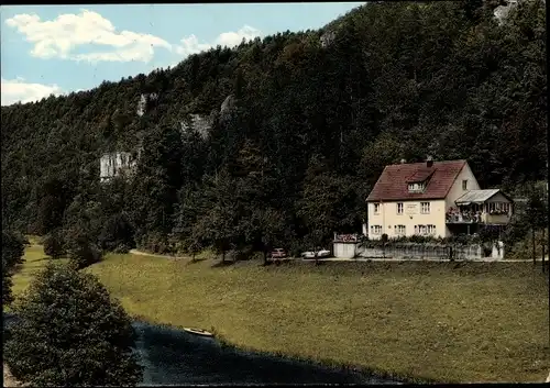 Ak Behringersmühle Gößweinstein in Oberfranken, Pension Haus Waldfried