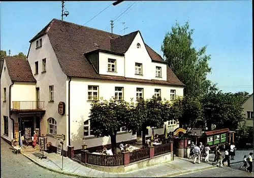 Ak Gößweinstein in Oberfranken, Gasthof Pension Hoppe