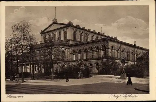 Ak Hannover in Niedersachsen, Königliches Hoftheater