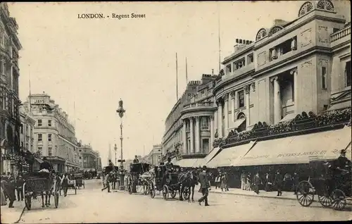 Ak London City England, Regent Street