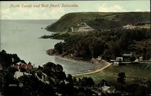 Ak Salcombe Devon, North Sands and Bolt Head
