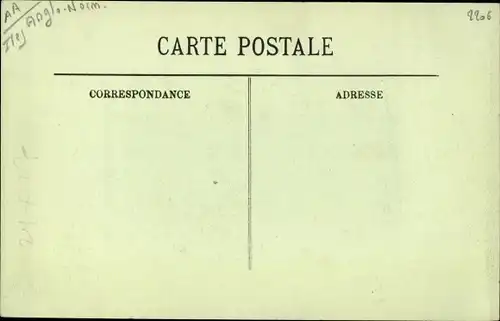 Ak Saint Helier Kanaliniseln, Château Élisabeth à Marée basse