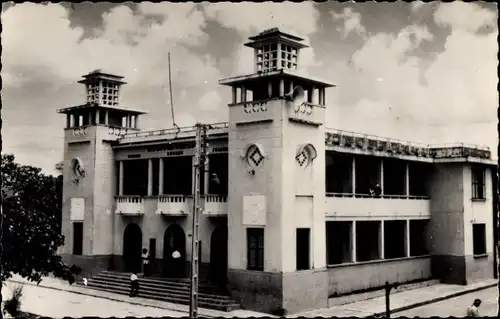 Ak Grand Bourg Marie Galante Guadeloupe, L'Hotel de Ville