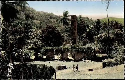 Ak Martinique, Region de Trois Ilets, Ruines du Domaine de la Pagerie