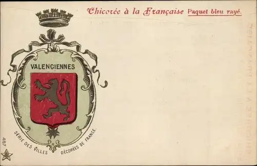 Wappen Ak Valenciennes Nord, Chicoree a la Francaise, Krone