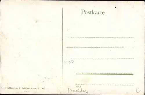 Ak Frau in Volkstracht aus dem Spreewald